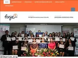 Sites similar to forjandoelcaracter.org