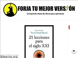 Sites similar to forjatumejorversion.com