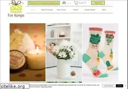 Sites similar to forkeepsgifts.com