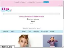 Sites similar to forkids-shop.cz