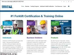 Sites similar to forkliftacademy.com