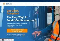 Sites similar to forkliftcertification.com