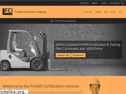 Sites similar to forkliftcertification.us