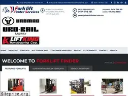 Sites similar to forkliftfinder.com.au