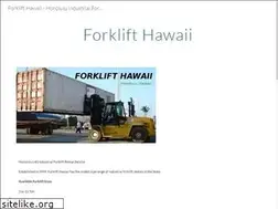 Sites similar to forklifthawaii.com