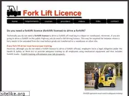 Sites similar to forkliftlicence.co.uk