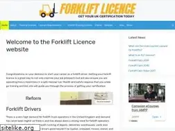 Sites similar to forkliftlicence.org.uk