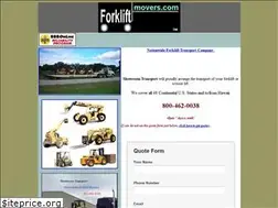 Sites similar to forkliftmovers.com