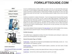 Sites similar to forkliftsguide.com