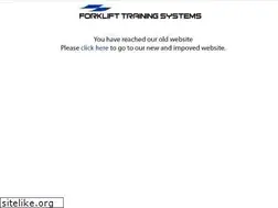 Sites similar to forklifttrainingsystem.com