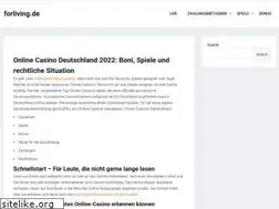 Sites similar to forliving.de