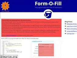 Sites similar to form-o-fill.github.io