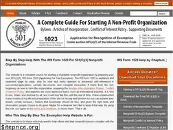 Sites similar to form1023.org