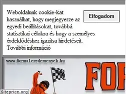 Sites similar to forma1eredmenyek.hu