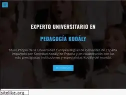 Sites similar to formacionkodaly.com