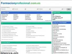 Sites similar to formacionprofesional.com.es