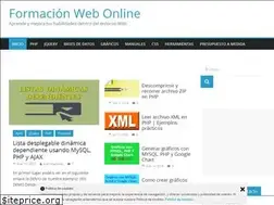 Sites similar to formacionwebonline.com