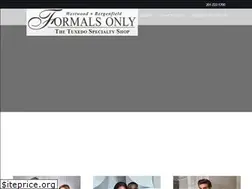 Sites similar to formalsonly.biz