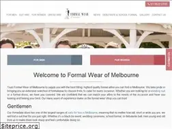Sites similar to formalwearofmelbourne.com.au
