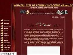 Sites similar to formanscockers.com