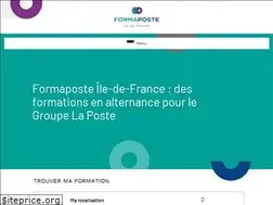 Sites similar to formaposte-iledefrance.fr