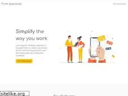 Sites similar to formapprovals.com