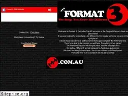 Sites similar to format3.com.au