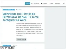 Sites similar to formatacaoabnt.com