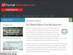 Sites similar to formatgenerator.com