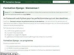 Sites similar to formation-django.fr