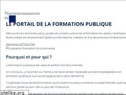 Sites similar to formation-publique.fr