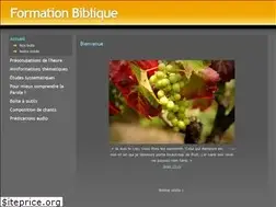 Sites similar to formationbiblique.com