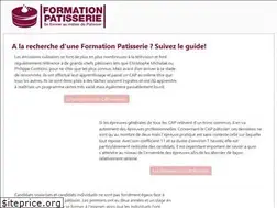 Sites similar to formationpatisserie.com