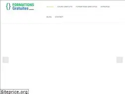 Sites similar to formationsgratuites.com