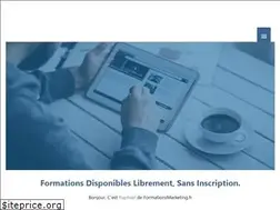Sites similar to formationsmarketing.fr