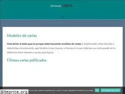 Sites similar to formatocarta.info