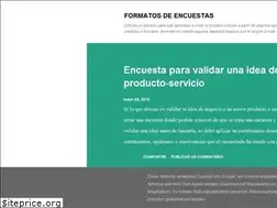 Sites similar to formatoencuestas.blogspot.com