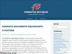 Sites similar to formatoseditables.wordpress.com