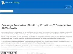Sites similar to formatosyplanillas.com