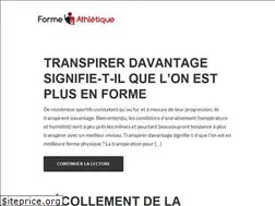 Sites similar to formeathletique.com