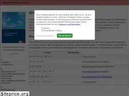 Sites similar to formelsammlung-mathe.de