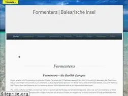 Sites similar to formentera-island.net