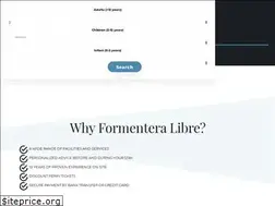 Sites similar to formenteralibre.com