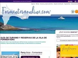 Sites similar to formenteraonline.com