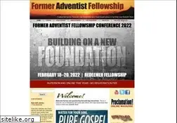 Sites similar to formeradventist.com
