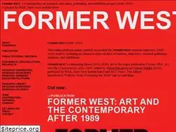Sites similar to formerwest.org