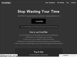 Sites similar to formfillerjs.com