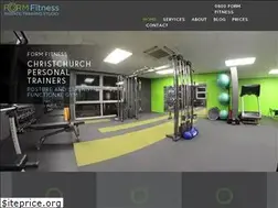 Sites similar to formfitness.co.nz