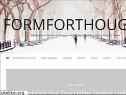 Sites similar to formforthought.com