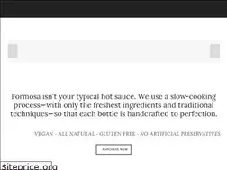 Sites similar to formosasauce.com